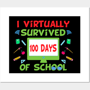 i virtually survived school online Posters and Art